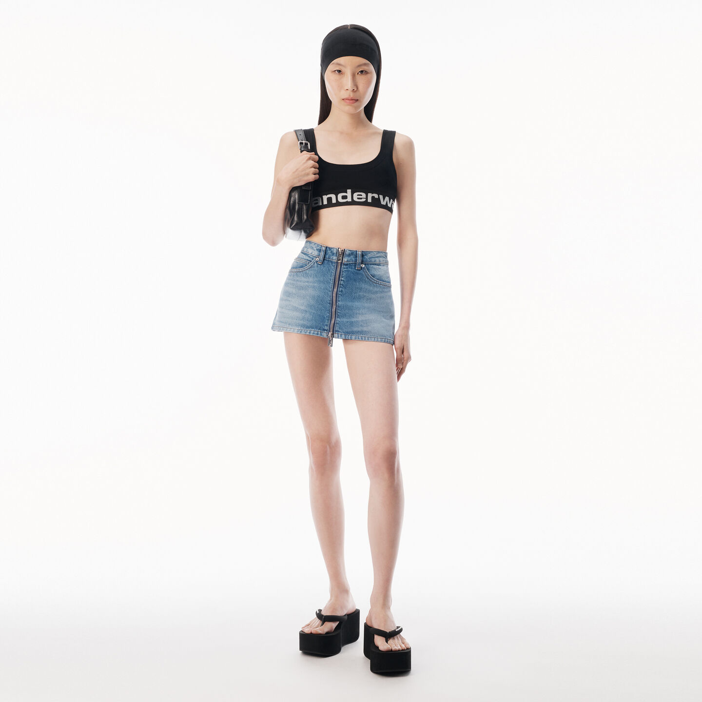 Alexander Wang Zip Front Mini Skort
