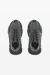 alexander wang aw vortex sneaker in lycra smoked pearl
