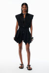 Alexander Wang black black pre-styled cotton shirtdress