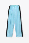 Alexander Wang arctic track pant with logo tape in pique