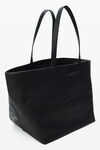 Alexander Wang black black leather punch tote
