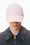 Alexander Wang light pink ロゴ コットン ベースボールキャップ