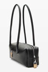 Alexander Wang black black leather roux medium shoulder bag