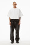 alexander wang 日本平纹针织 beefy 图案 t 恤 white