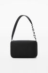 alexander wang heiress sport shoulder bag in nylon black