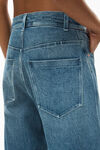 Alexander Wang vintage medium indigo bonded balloon jeans