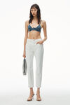 Alexander Wang vintage white og high-rise stovepipe jeans