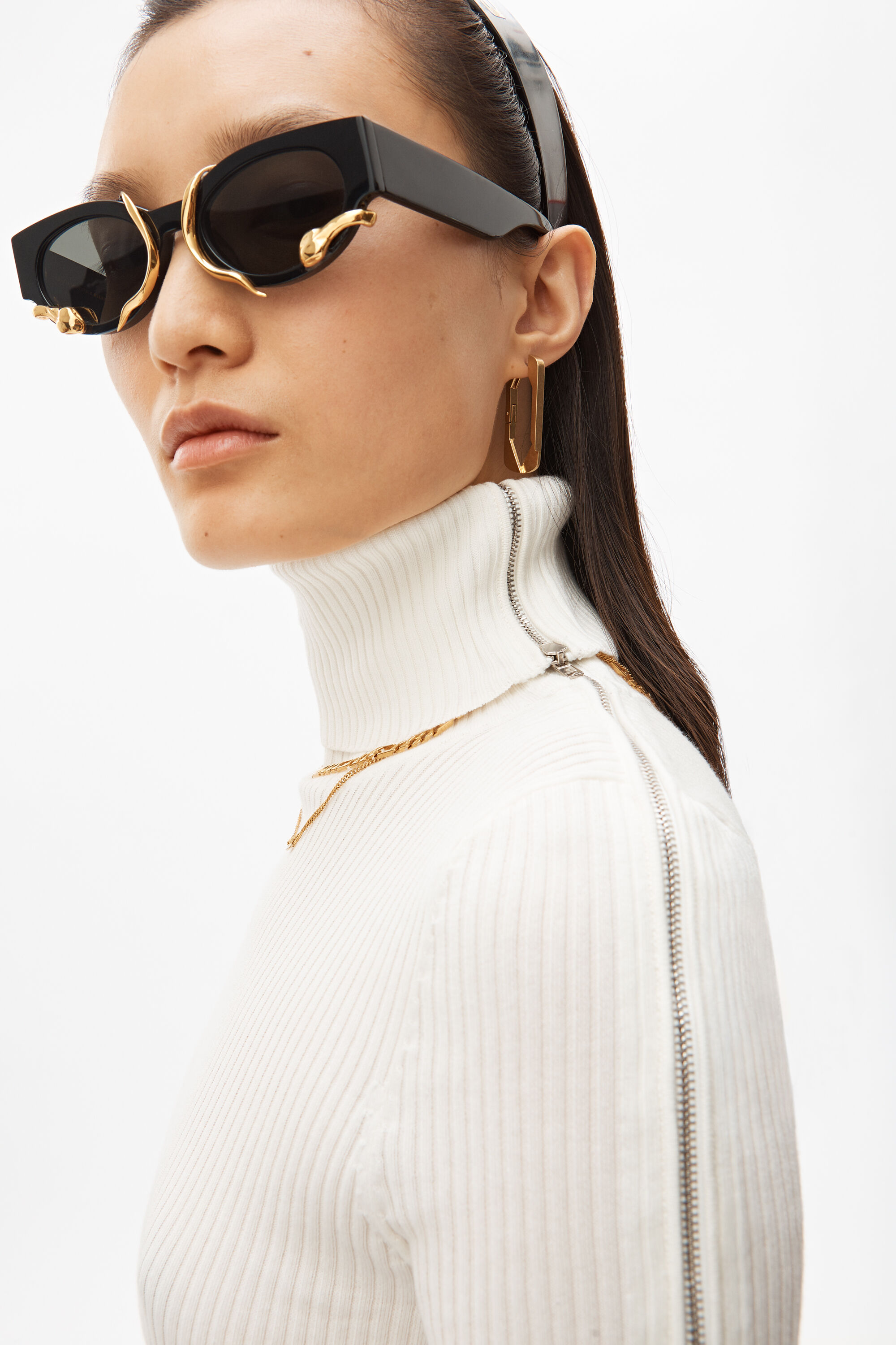 alexanderwang M.PRISS Sunglasses BLACK 