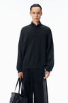 Alexander Wang charcoal 高领亨利衫