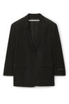 OVERSIZED BLAZER IN SHEER JERSEY