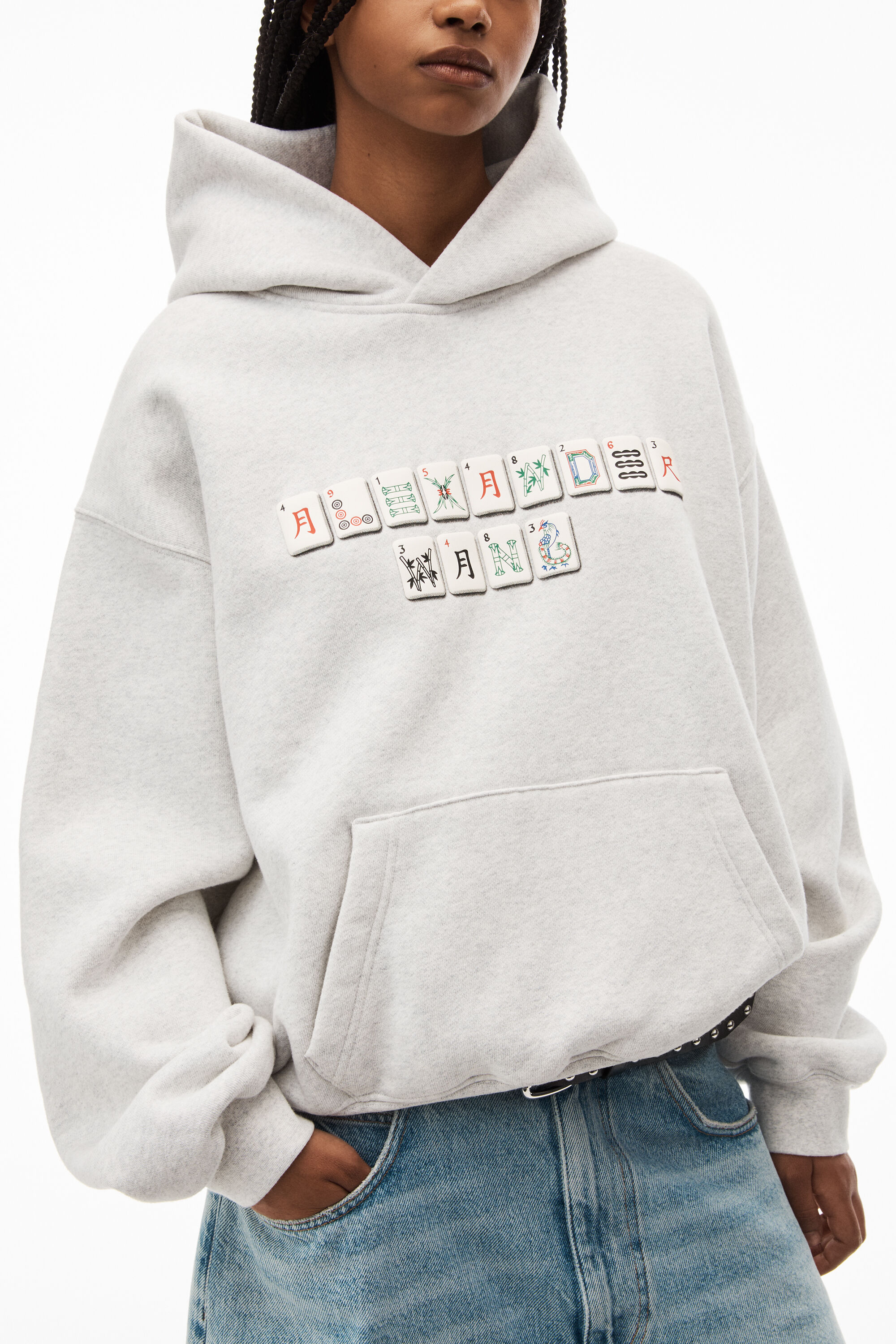 【YOUNGWALLJUNCTION】Mahjong Hoodie Amazon.com: Mahjong Zip Hoodie : Clothing, Shoes & Jewelry