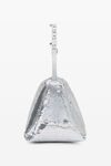 alexander wang marquess micro in sequin silver
