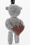 Alexander Wang white/red beiress heart charm