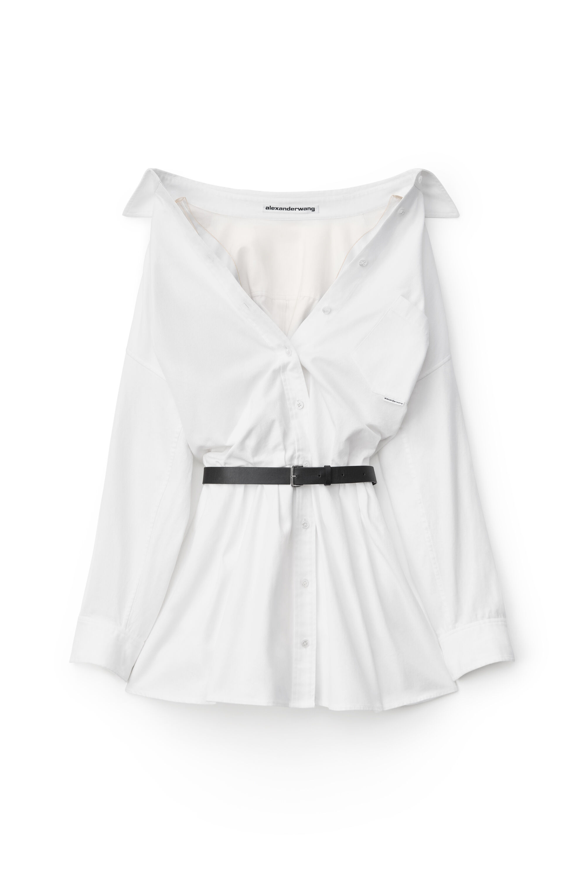 white alexander wang dress