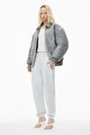 PUFF LOGO SWEATPANT IN STRUCTURED TERRY   