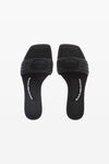 Alexander Wang black vy 平底凉鞋