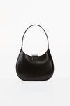 alexander wang w legacy 皮革大号流浪包 black