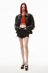 alexander wang biteフリップ ショーツ grey aged