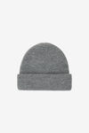 alexander wang 密织凹刻徽标无檐帽 medium grey melange