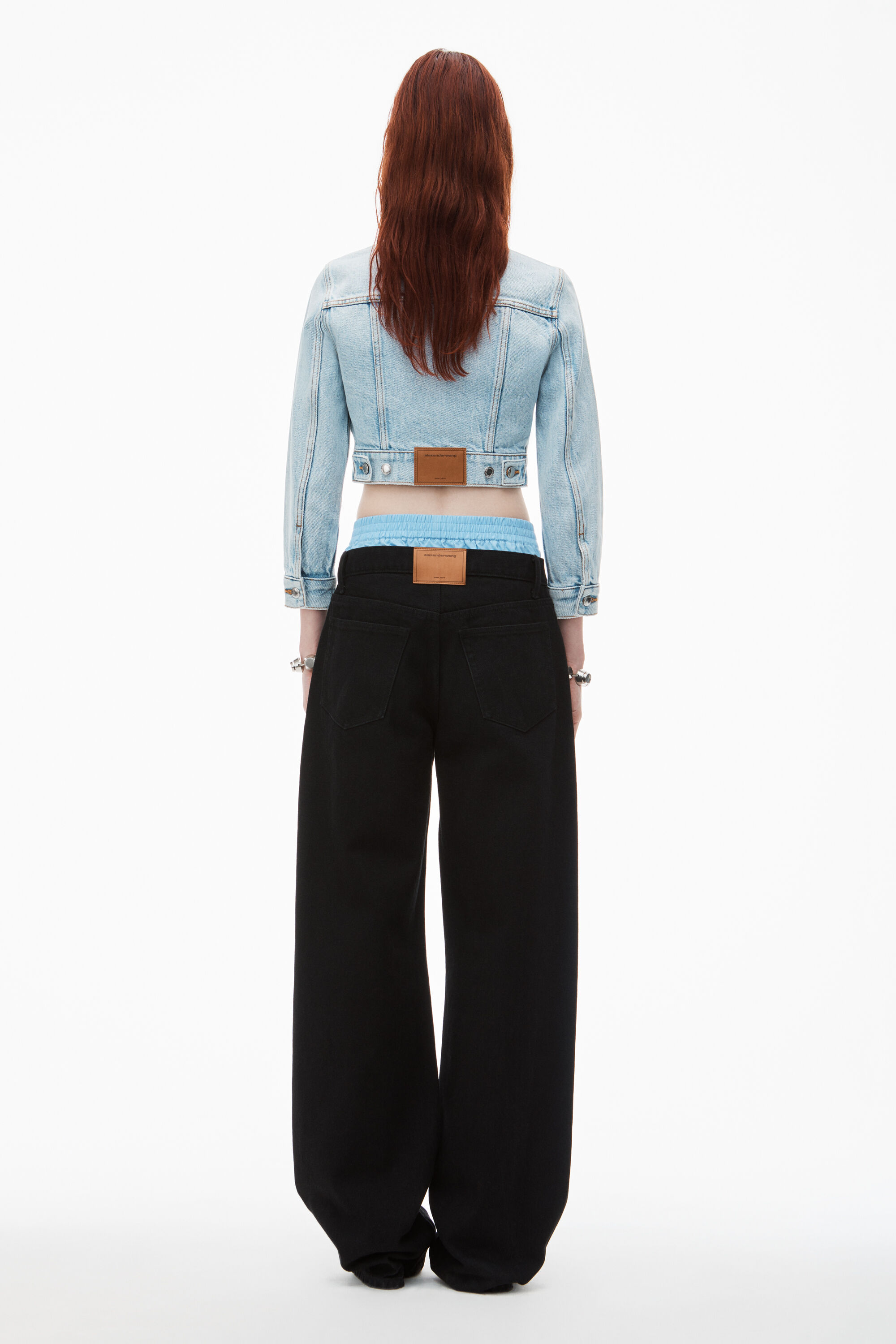 デニム・ジーパン Alexander Wang Baloon Jeans ALEXANDER WANG☆関税込☆レザーベルトバルーンジーンズ