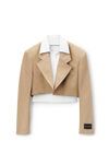 Alexander Wang chino blazer corto con davantino integrato