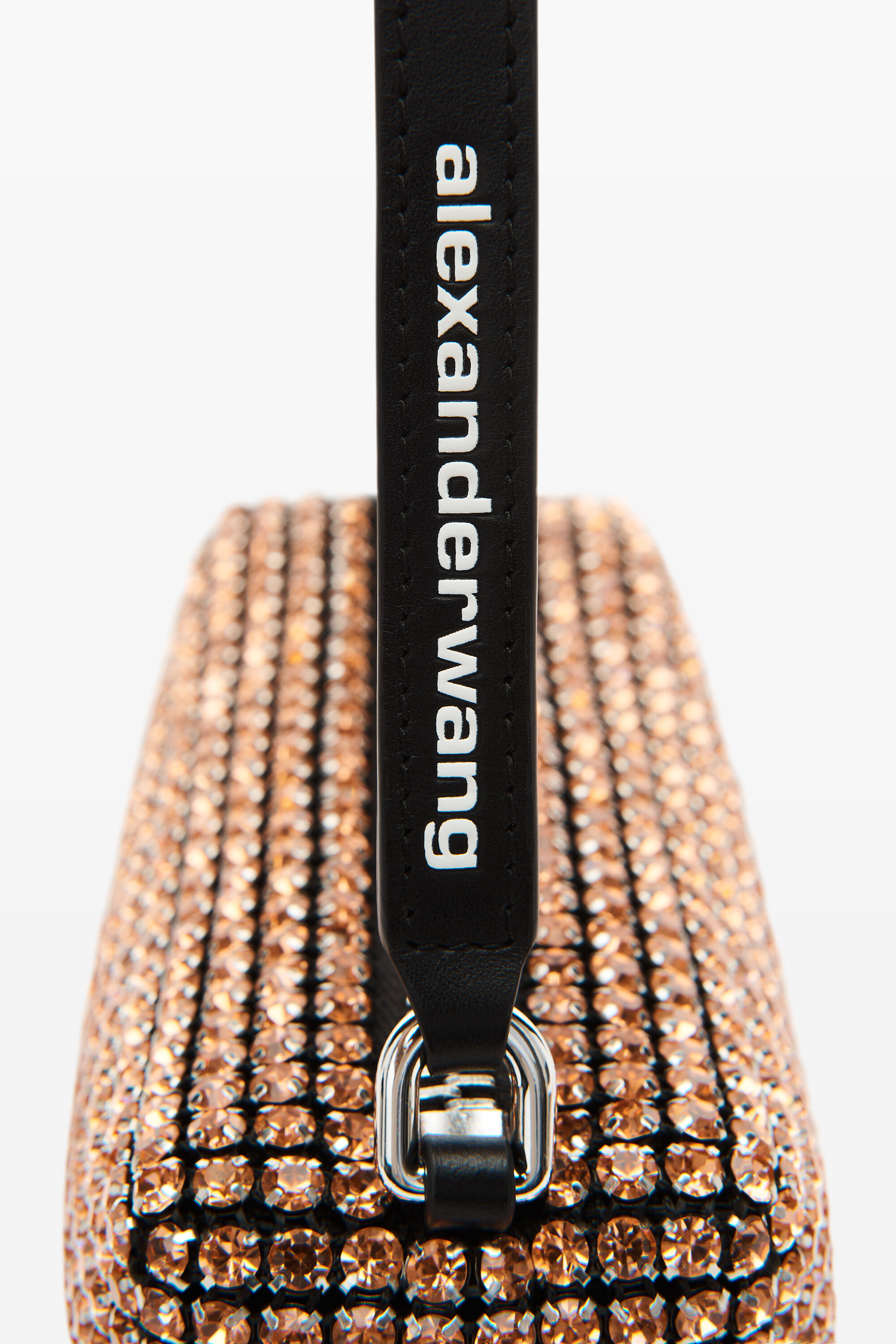 【Alexander wang】クリスタルメッシュ ポーチバッグ alexanderwang】heiress pouch クリスタル ハンド バッグ ロゴ