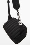alexander wang heiress sport crossbody bag in nylon black
