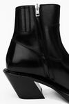 alexander wang donovan ankle boot in leather black