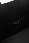 alexander wang ryan medium tote bag in rib knit black