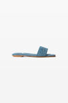 Alexander Wang vintage medium indigo vy slide sandal in denim