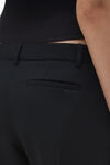 Alexander Wang black mid-rise tailored trouser