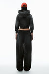 Alexander Wang sunfade black logo oversized sweatpants
