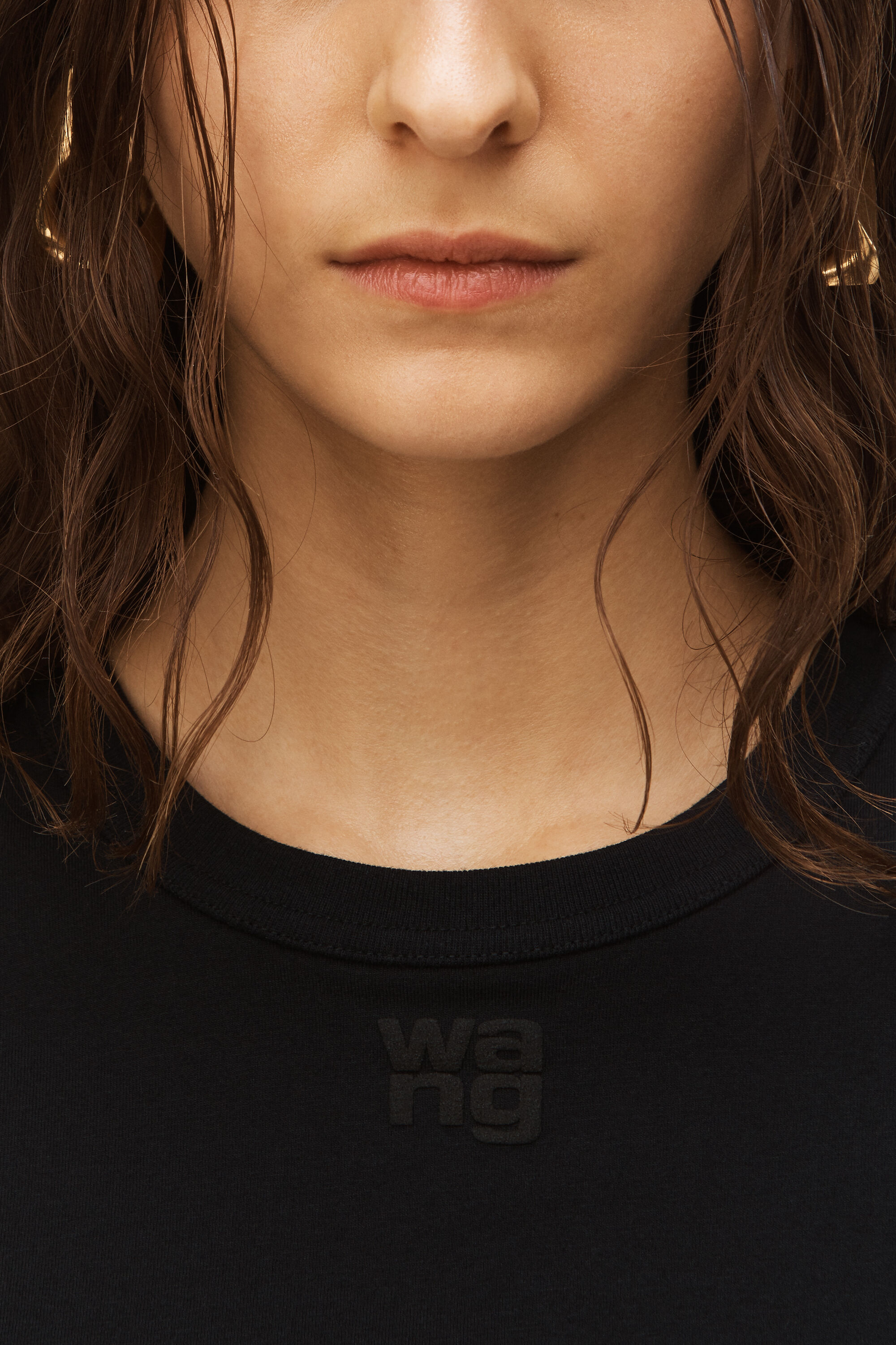 alexanderwang アレキサンダーワング コットンジャージー パフロゴ 