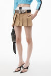 Alexander Wang chino vorgestylter skort mit boxershorts