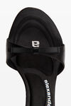 alexander wang dahlia 105 サテン リボンサンダル black
