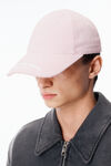 Alexander Wang light pink ロゴ コットン ベースボールキャップ