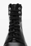 alexander wang andy hiker boot in leather black