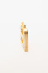 alexander wang diamante a earring in stainless steel pv gold