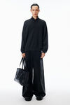 Alexander Wang charcoal 高领亨利衫