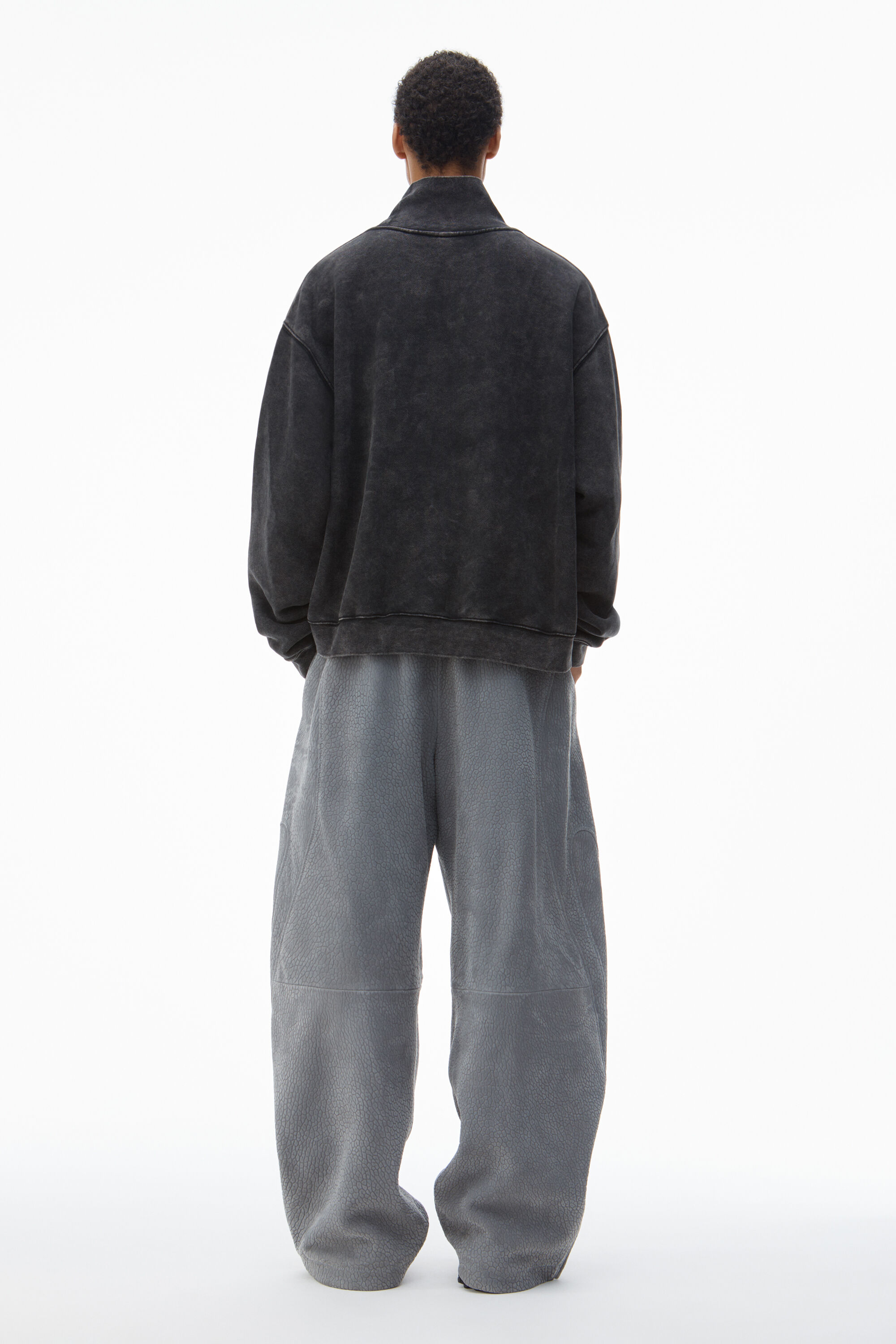 alexanderwang アレキサンダーワング デンスフリース ハイネック