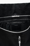 Alexander Wang black black large calfskin geo bag