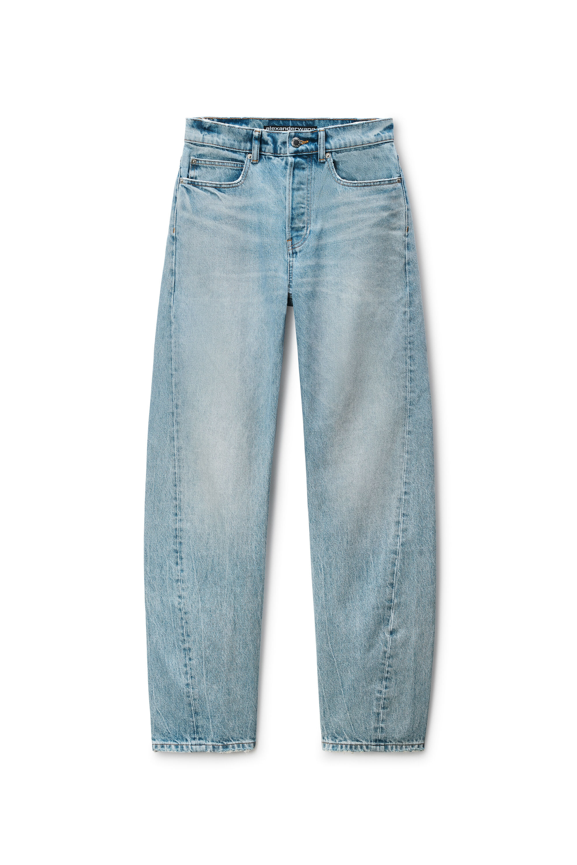 【L'Appartement/ Retrove】BLEACH DENIM SK Vintage Bleach Low Rise Jeans | Roomy – motelrocks-com-us