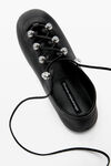 Alexander Wang black vyolette 系带平底鞋