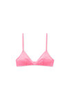 alexander wang 运动网眼面料三角文胸  fluro bubblegum