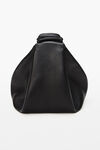 alexander wang scrunchie small bag in nappa leather black