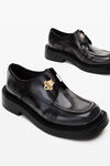 Alexander Wang black/grey black & grey leather dixon derby
