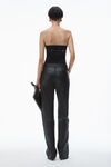 Alexander Wang black deconstructed vest