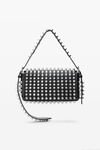 Alexander Wang black ricco medium flap bag