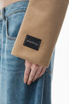 Alexander Wang chino blazer corto con davantino integrato