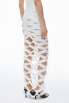 Alexander Wang white bandage gown